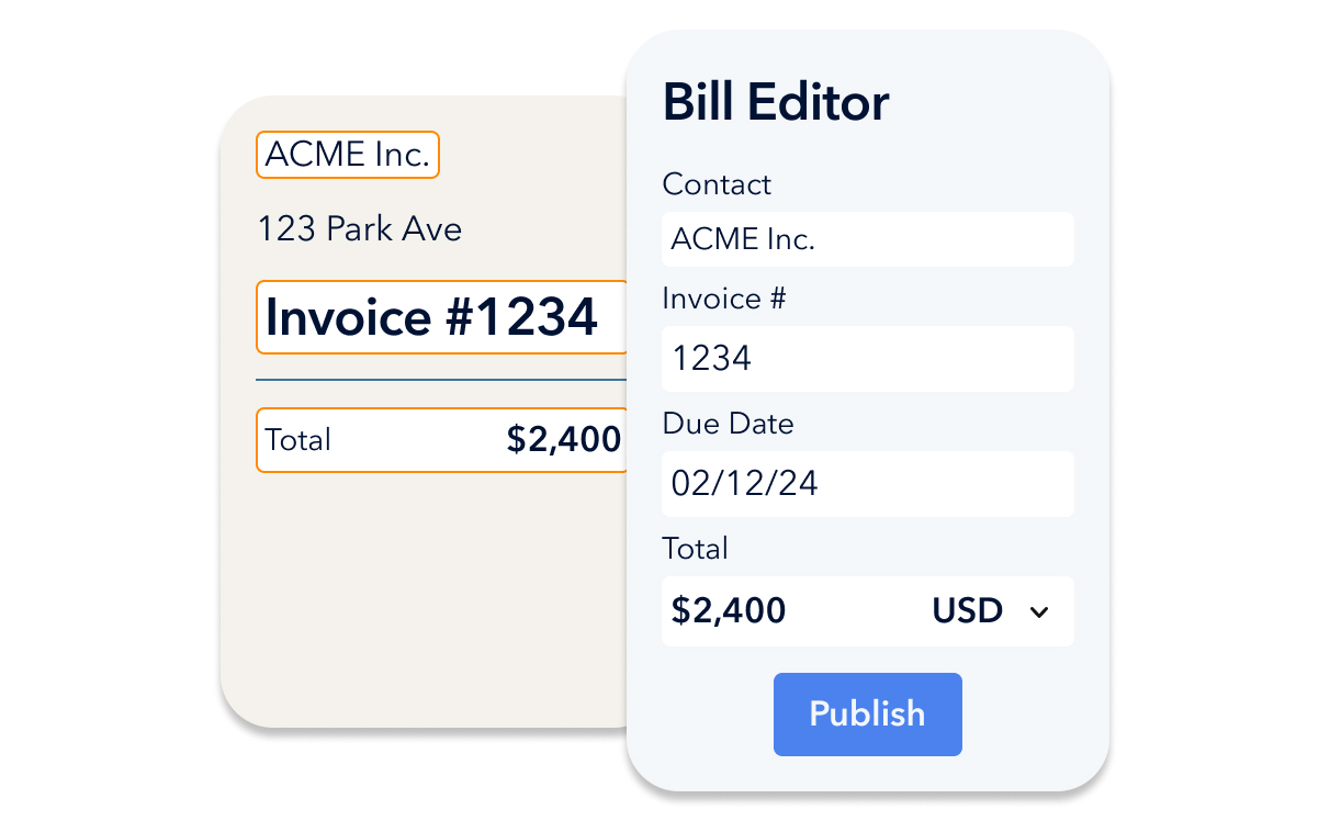 Viewing invoices in Plooto