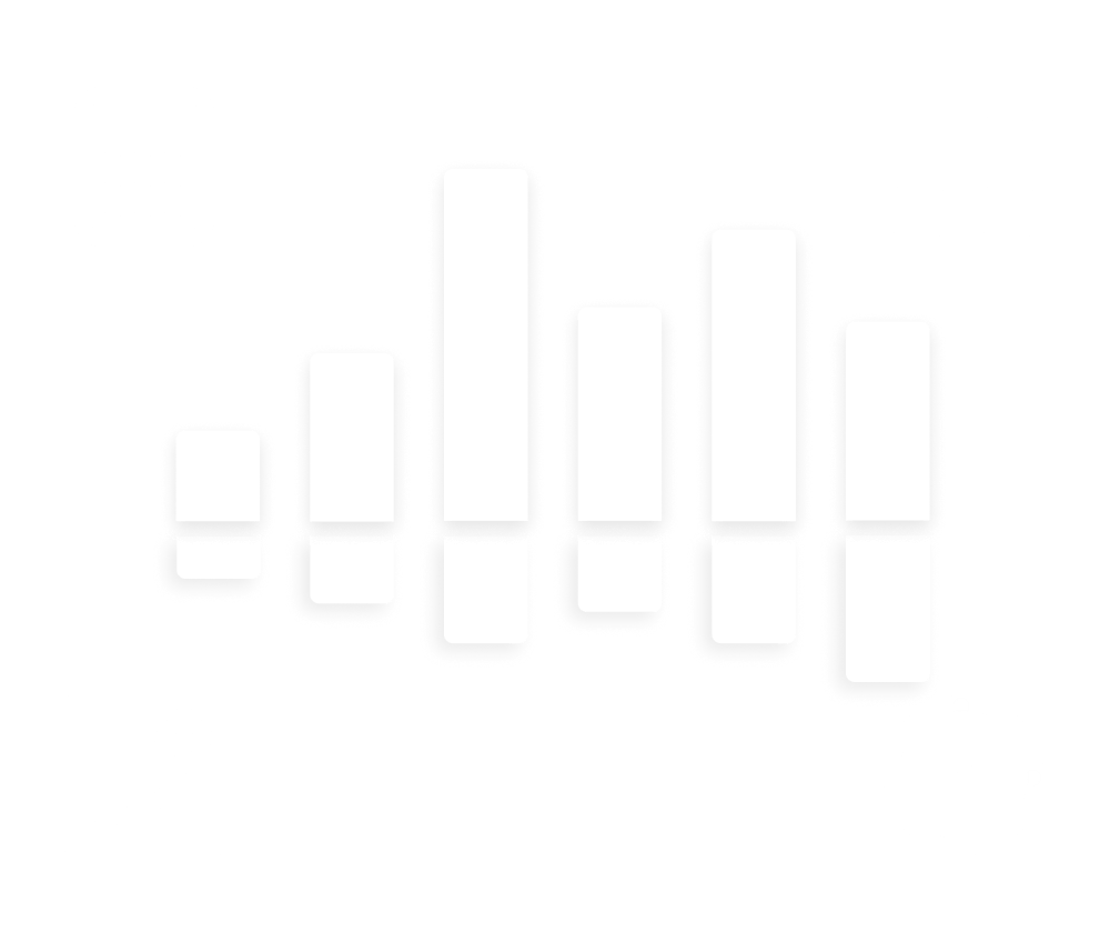 Bar chart going up and down